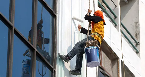 Weather-resistant exterior commercial painting in Menands, NY